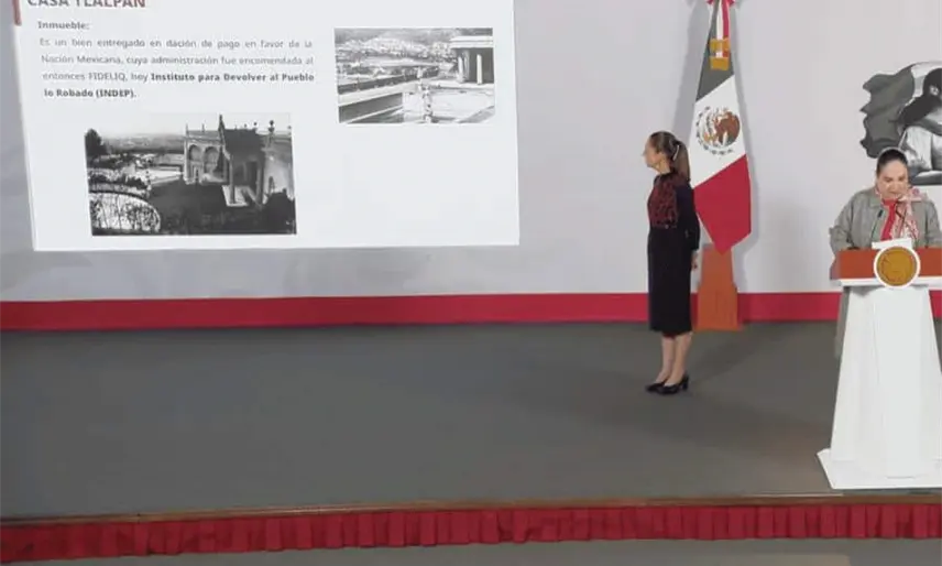 Mansión del Negro" Durazo se convertirá en nueva sede de la UNRC: Sheinbaum