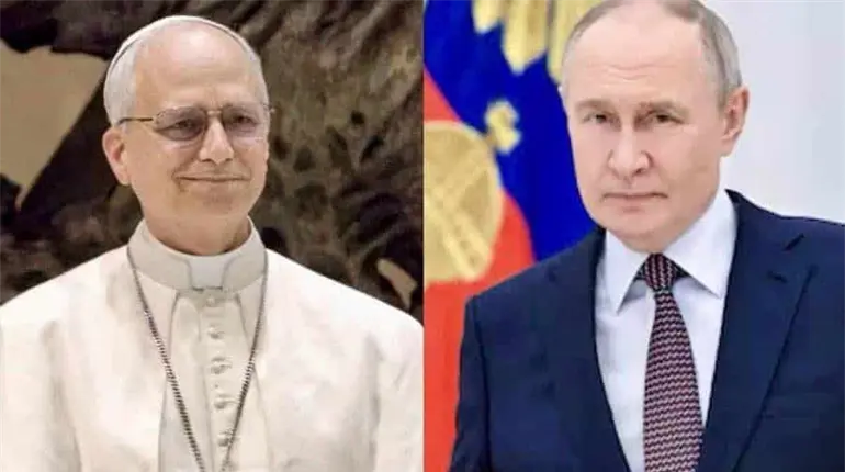 En plena recuperaci&oacute;n, el papa Le&oacute;n XIV habla con Vladimir Putin sobre la crisis humanitaria en Oleshky
