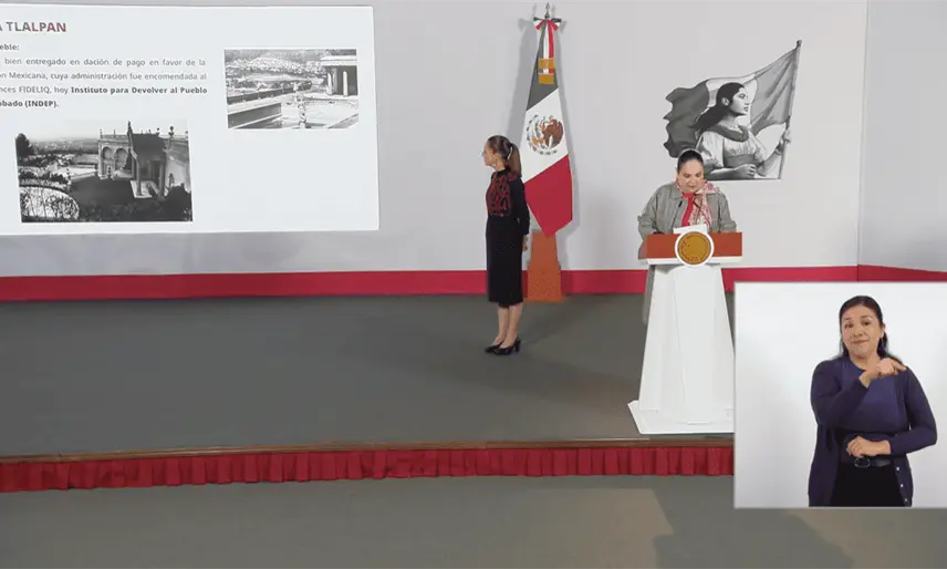 "De un monumento a la corrupción a una escuela": Sheinbaum anuncia nueva sede de UNRC en Tlalpan