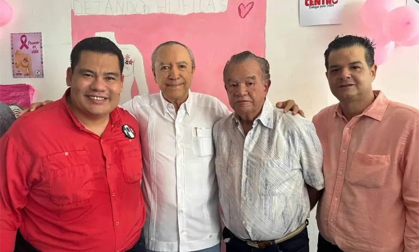 Se reencuentran Bertruy y Granier en evento del PRI Tabasco