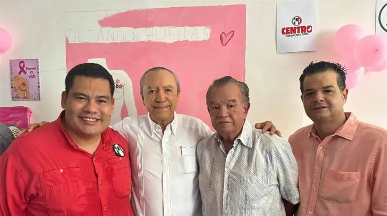 Se reencuentran Bertruy y Granier en evento del PRI Tabasco