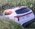 Grava suelta provoca ola de volcaduras en la carretera Minatitl&aacute;n–Coatzacoalcos