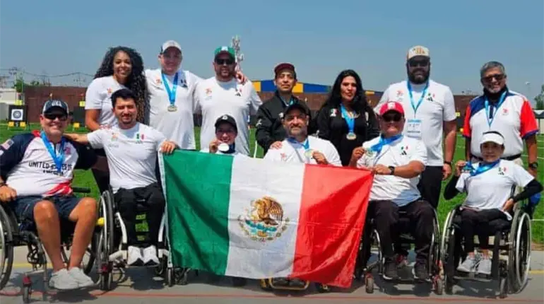 M&eacute;xico culmina con 4 medallas su actuaci&oacute;n en la Serie Mundial de Para Tiro con Arco 2026 en Chile