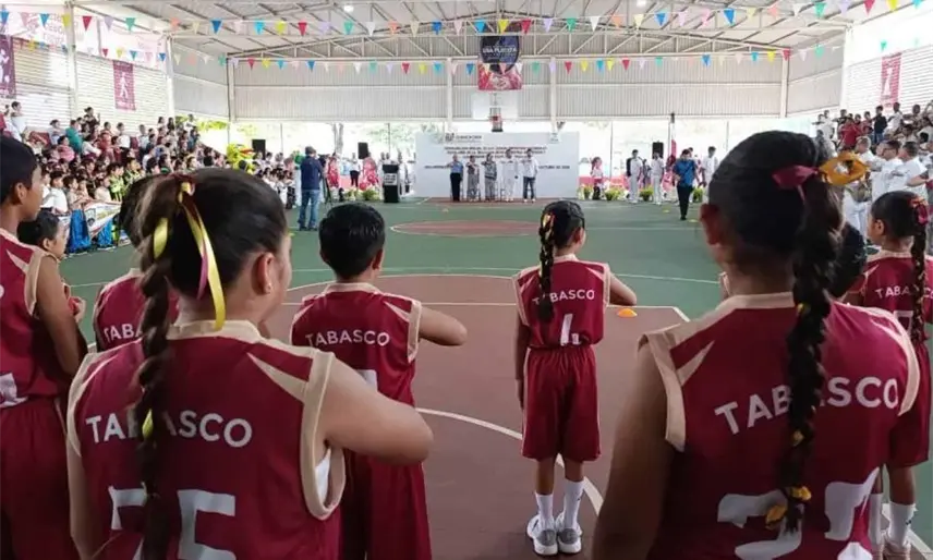 Inauguran los Juegos Deportivos Nacionales Escolares 2026-2027 en Tabasco