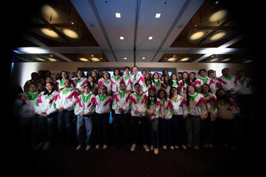 El Comité Olímpico Mexicano presentó a los 62 atletas para los Juegos Olímpicos de la Juventud en Dakar