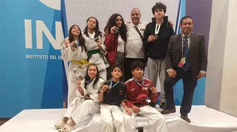 Judokas tabasque&ntilde;os cosecha sus primeras 7 medallas en el Nacional de Quer&eacute;taro