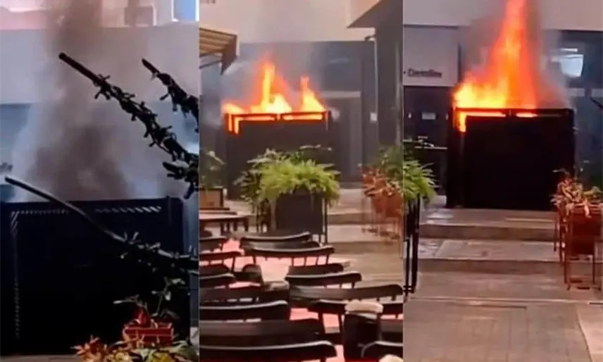 Se registra nuevo incendio plaza City Center