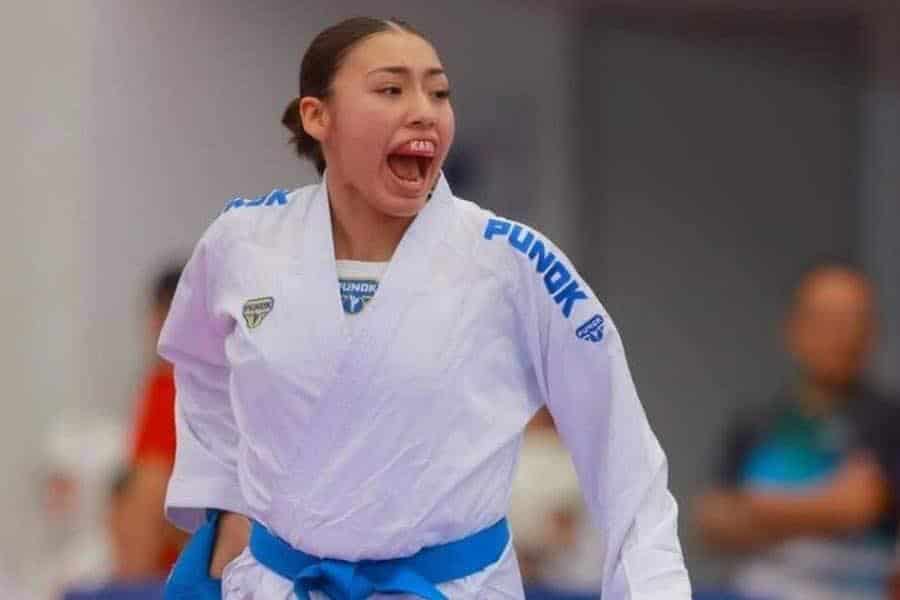 La mexicana Valeria Juárez conquistó el bronce en el Mundial sub21 de Karate en Polonia
