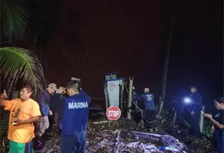 29 viviendas en riesgo por erosi&oacute;n costera en Para&iacute;so y C&aacute;rdenas ante efectos del frente fr&iacute;o 2: PC