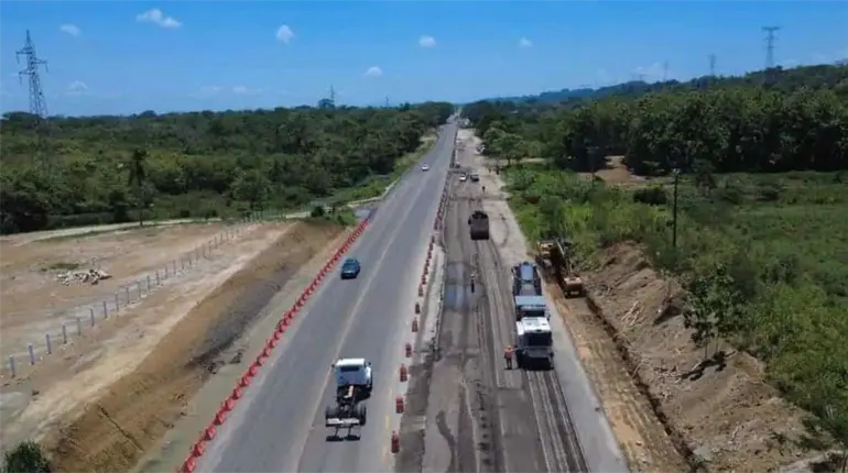 Realizan cierres viales en la Villahermosa–Esc&aacute;rcega este domingo por obras federales