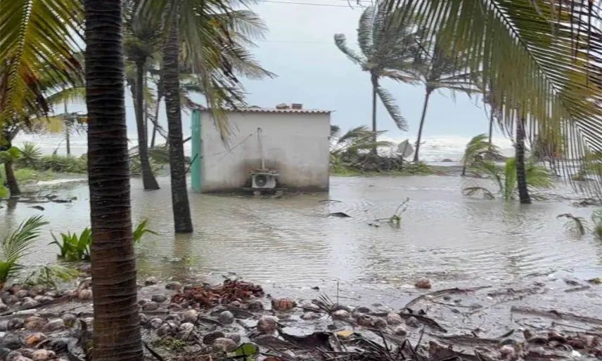 Tabasco ha perdido cerca de 70 kilómetros de costa por erosión marina: Javier May