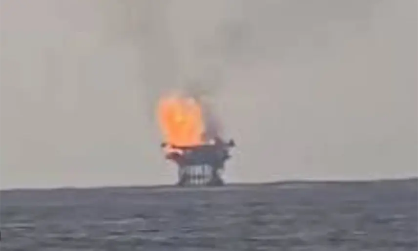 Pemex informa de incendio en plataforma Abkatún-H de Campeche