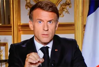 Macron condena actos violentos durante protestas en Francia