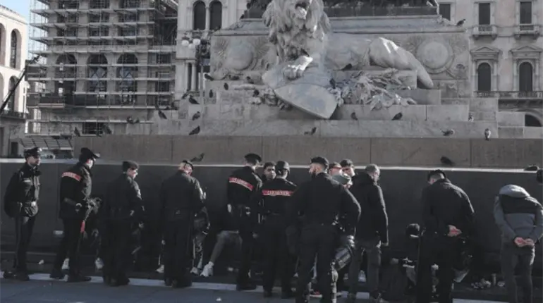 Prev&eacute; Italia enviar 500 soldados a Mil&aacute;n tras disturbios en manifestaciones el fin de semana