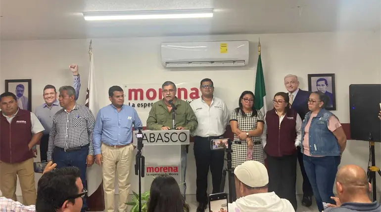 Acude Morena Tabasco ante Sala Superior para que se mantenga negativa de nuevo partido a Bertruy y multa al PRD