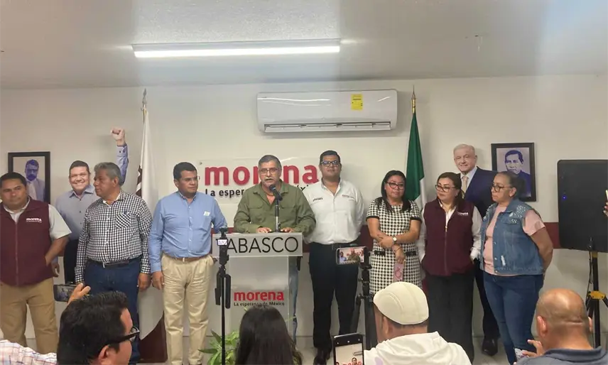 Acude Morena Tabasco ante Sala Superior para que se mantenga negativa de nuevo partido a Bertruy y multa al PRD