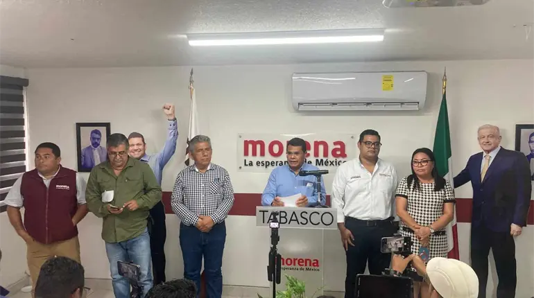 No hay designaciones anticipadas: Morena Tabasco sobre proceso interno municipal