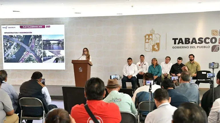 Primera fase del Plan Villahermosa 2030 lleva un avance del 6%: SOTOP