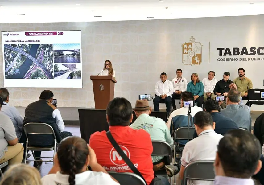 6% de avance lleva primera fase del Villahermosa 2030: Sotop 6% de avance lleva primera fase del Villahermosa 2030: Sotop