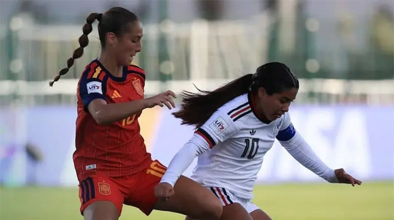 M&eacute;xico debuta con derrota ante Espa&ntilde;a en el Mundial Femenil Sub-17