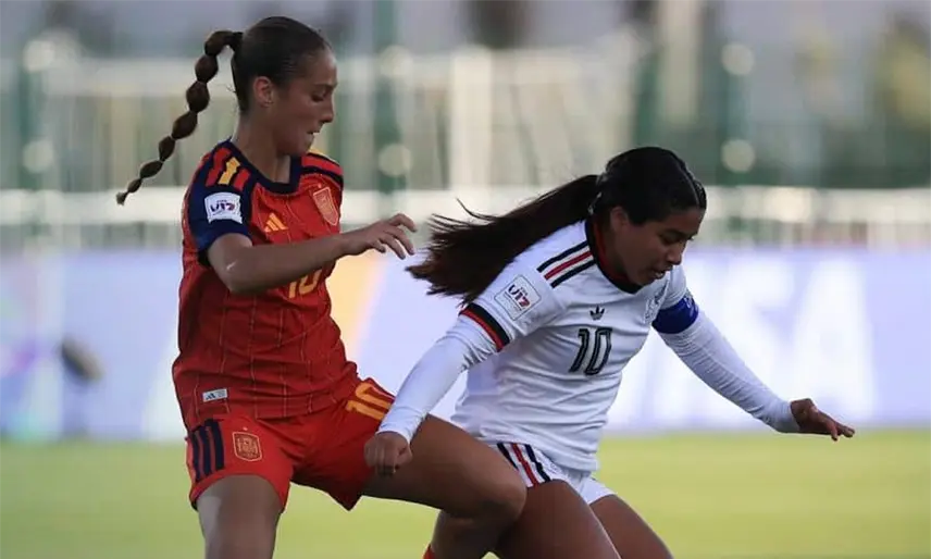 México debuta con derrota ante España en el Mundial Femenil Sub-17