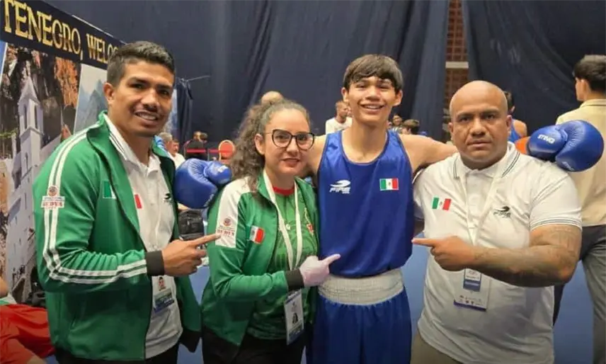 Josué Zepeda avanza en el Mundial de Boxeo Sub-19 en Montenegro