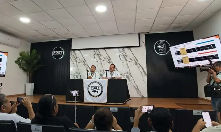 Informa FGE sobre desarticulación de banda en Huimanguillo y mejoras en el trabajo judicial