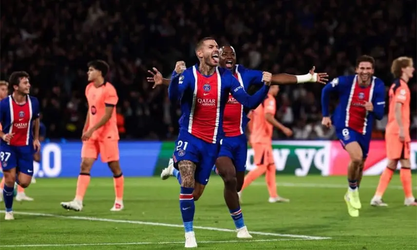 PSG vence al Barcelona en Champions League
