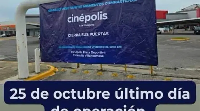 Cuestiona Gaudiano a Katia Ornelas sobre cierre de sucursales de Cin&eacute;polis en Tabasco