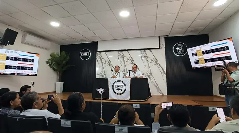 Informa FGE sobre desarticulaci&oacute;n de banda en Huimanguillo y mejoras en el trabajo judicial