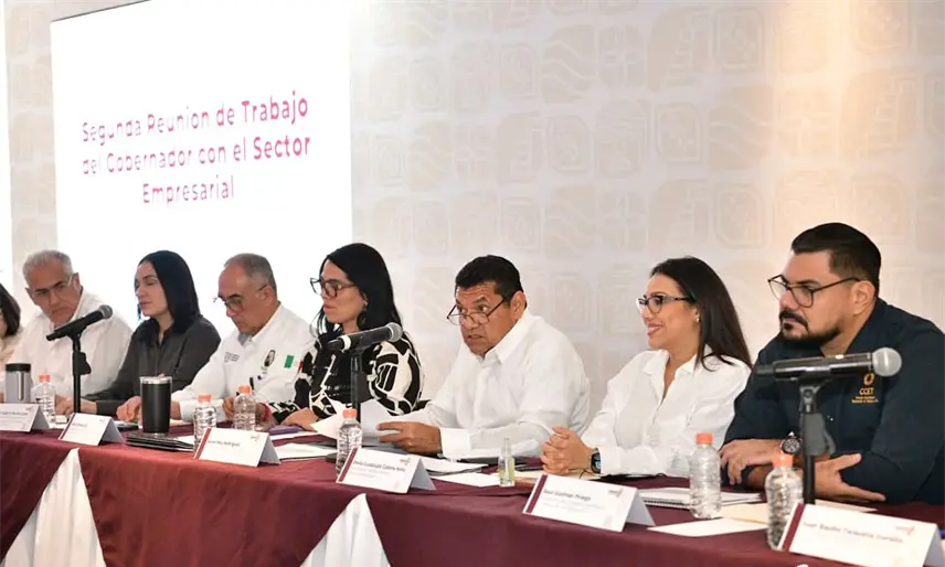 En Tabasco "están las condiciones dadas para crecer": May durante encuentro con el CCET