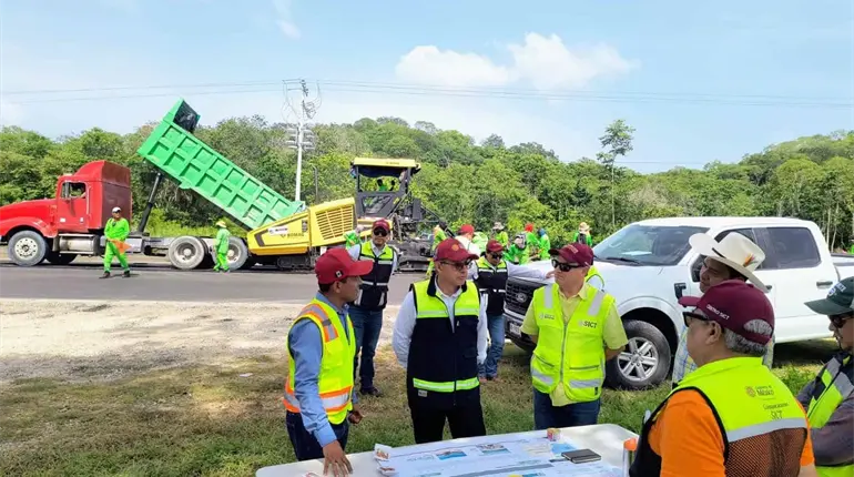 SICT realizar&aacute; cierre parcial de carretera Villahermosa-Esc&aacute;rcega por obras este martes