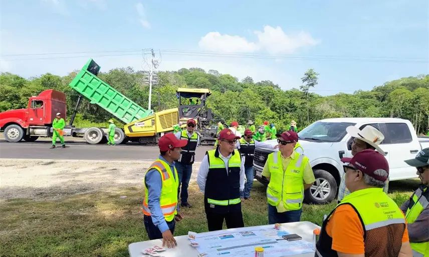 SICT realizará cierre parcial de carretera Villahermosa-Escárcega por obras este martes