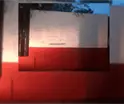 Dejan mensaje de amenaza escrito en pared de primaria en Jalpa