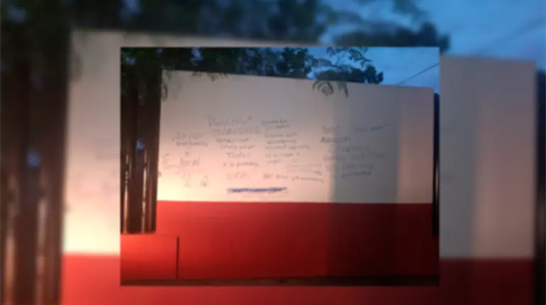 Dejan mensaje de amenaza en escuela primaria de Jalpa de M&eacute;ndez