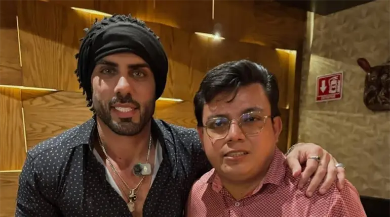 Masad Altamimi en Villahermosa, convive con fans