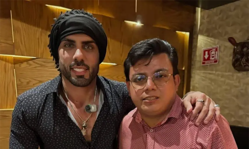 Masad Altamimi en Villahermosa, convive con fans