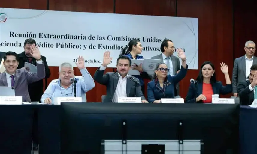 Senado aprueba en comisiones Ley de Ingresos 2027 con deuda de 1.7 billones de pesos