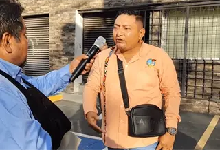 Manifestaci&oacute;n de trabajadores del IMSS Tabasco termina en golpes afuera de la Secci&oacute;n XXVI