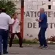 Ruleteros se "pelean" por el pasaje en la terminal de autobuses de Comalcalco