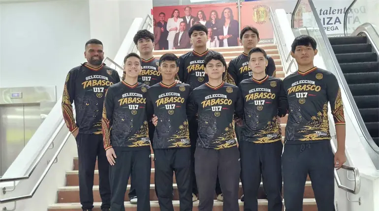 Tabasco listo para competir en el Nacional de ADEMEBA U17 varonil en Guanajuato