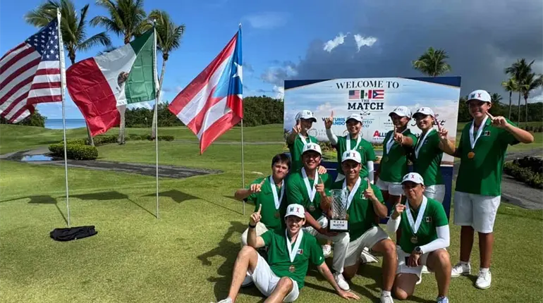 M&eacute;xico campe&oacute;n del Primer Torneo Juvenil "The Match" de Golf en Puerto Rico