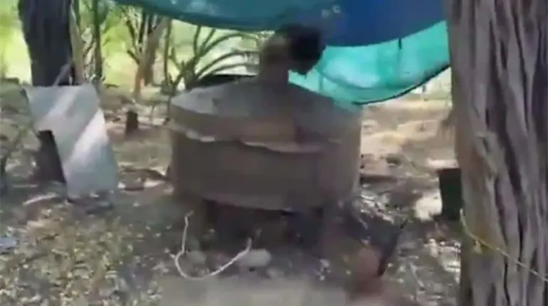 Desmantelan narcolaboratorio de metanfetamina de "Los Chapitos" en Sinaloa