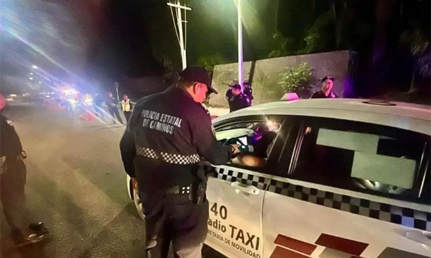 SSPC aplica cerca de 600 pruebas de alcoholímetro en Villahermosa y asegura a 12 conductores