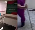 Granizada causa inundaci&oacute;n en hospital del IMSS en Ciudad Ju&aacute;rez