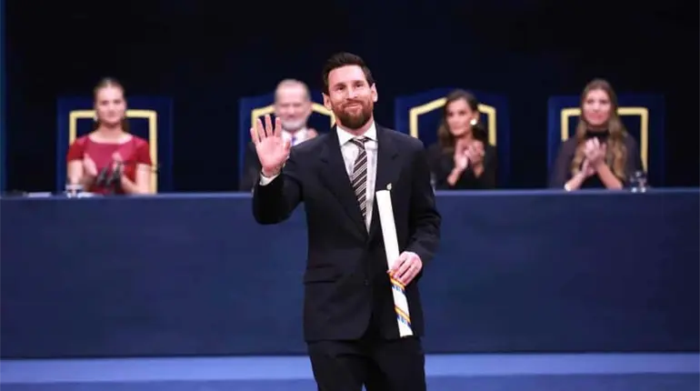 Entregan el Premio Princesa de Asturias de los Deportes 2026 a Messi