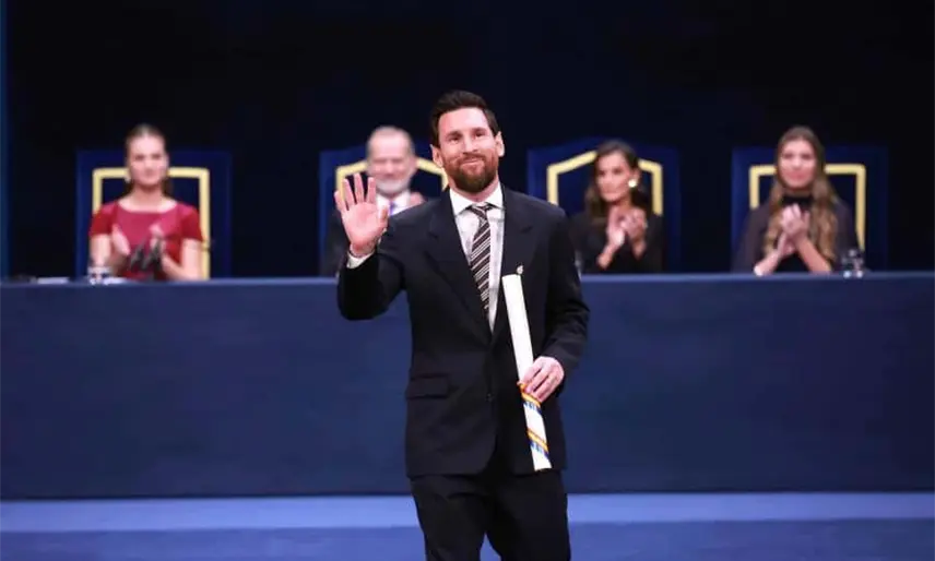 Entregan el Premio Princesa de Asturias de los Deportes 2026 a Messi
