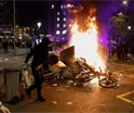 Persisten protestas en Italia y ahora tambi&eacute;n en Espa&ntilde;a; movilizaciones terminaron en enfrentamiento contra autoridades