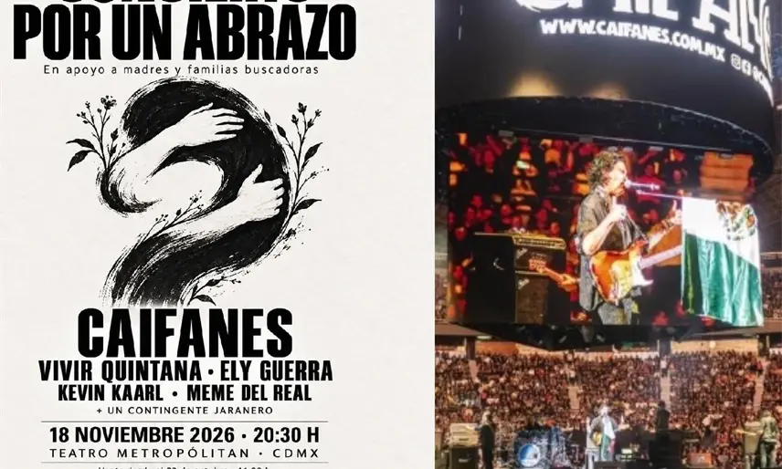 Caifanes, Ely Guerra y otros artistas ofrecerán concierto en apoyo a madres buscadoras