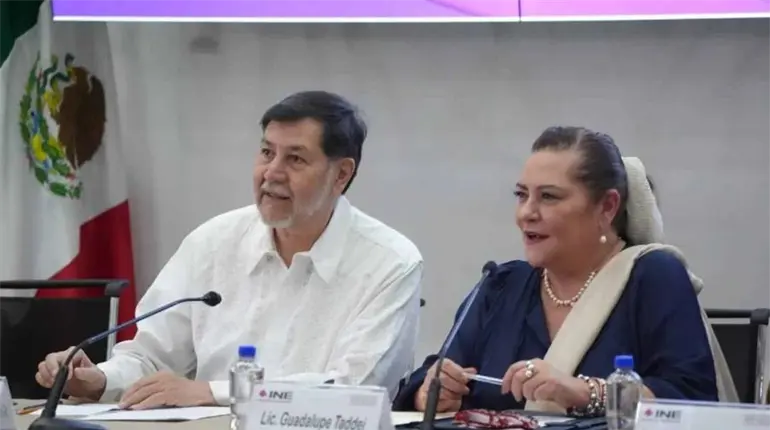 &iexcl;Noro&ntilde;a sale en defensa de Taddei! Acusa campa&ntilde;a "armad&iacute;sima" de la derecha contra la presidenta del INE